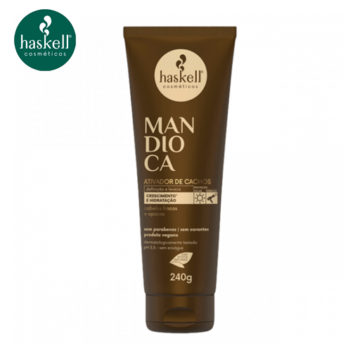 Ativador de cachos haskell controle do frizz