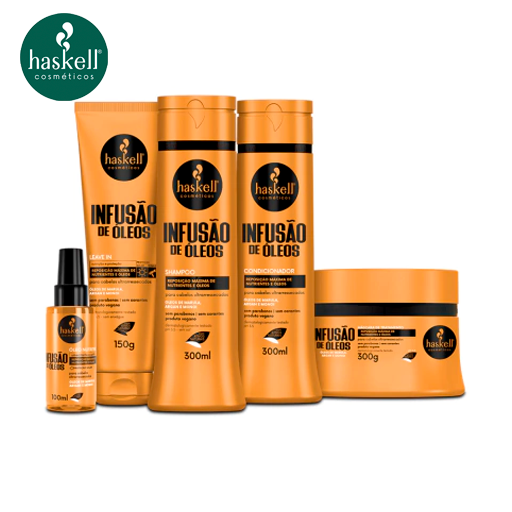 Haskell infusão de óleos nutrição multivitaminada