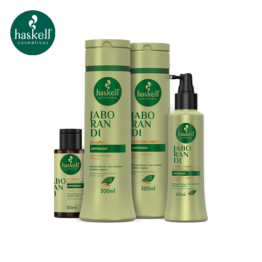 Haskell jaborandi shampoo anti queda capilar