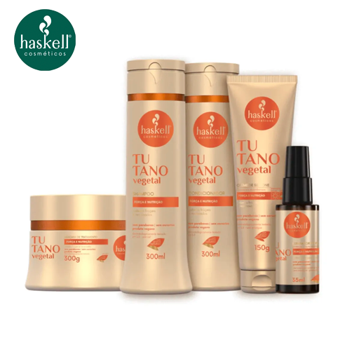 Haskell tutano shampoo e máscara hidratação