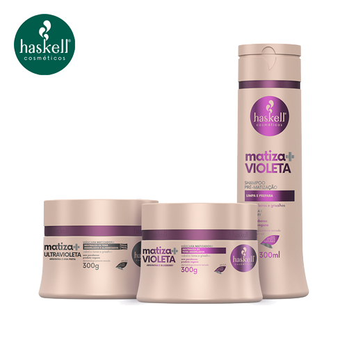 Linha completa haskell matiza + violeta promoção