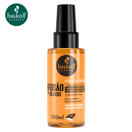 Óleo e sérum haskell antifrizz instantâneo
