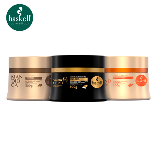 Tratamento capilar Haskell hidratação intensa