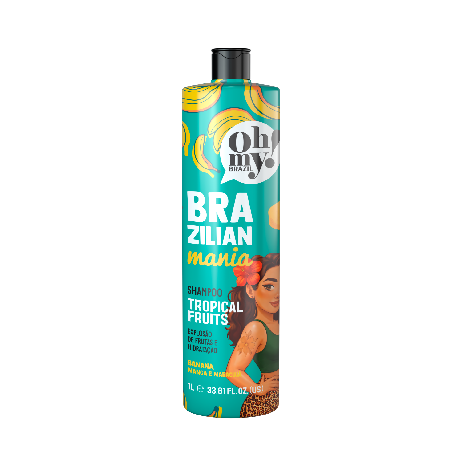 Shampoo Tropical Fruits Brazilian Mania 1L